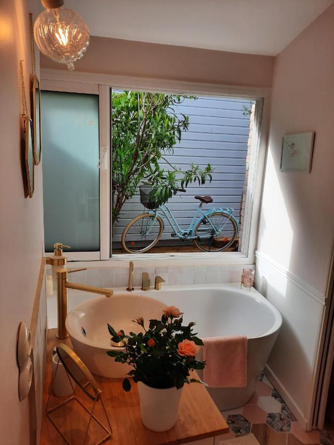 Charmant Logement T2 A 2 Pas De La Mer Granville Luaran gambar